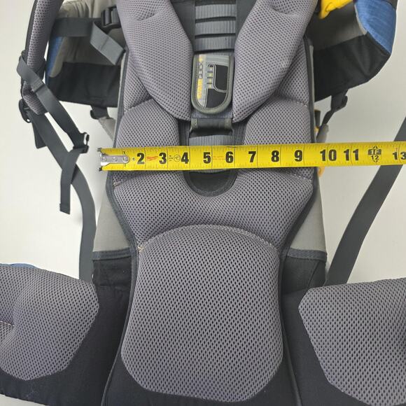 Deuter Kid Comfort II Child Carrier Hiking Backpack H2O Variflex VariQuick Blue - Picture 8 of 16